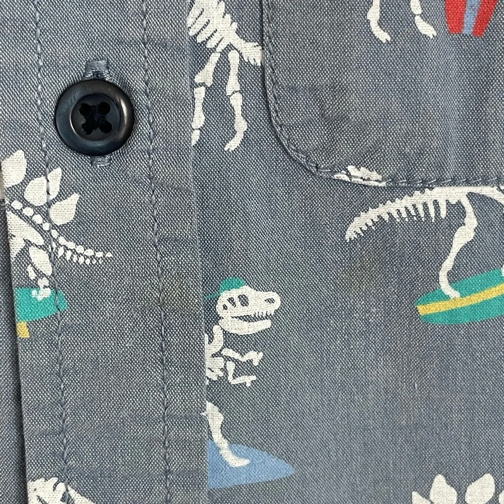 The Children’s Place Dino Button Down Size 2T